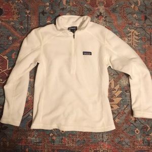 Patagonia White Fleece - repost! :)